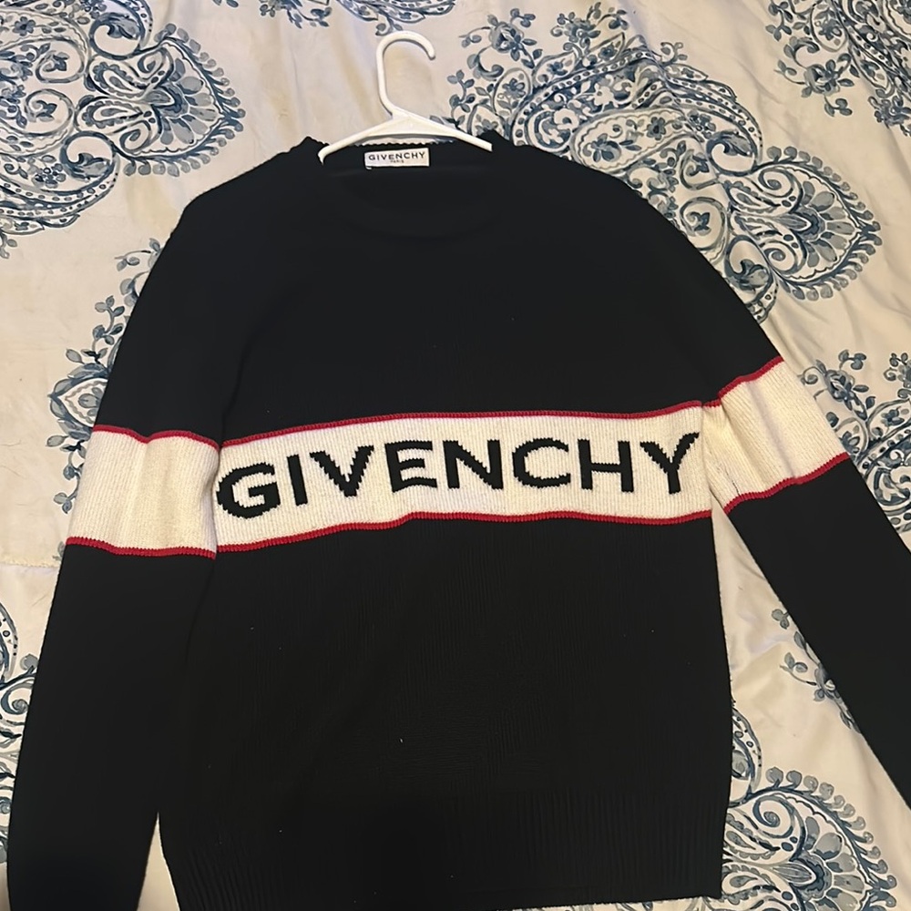 Givenchy Black and White Sweater